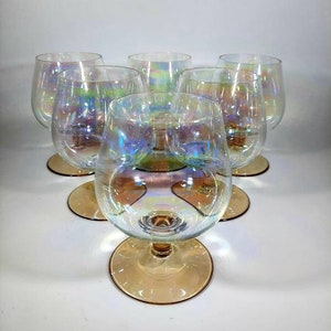 Colorful Glasses Drinking Glasses 50s 1950s 50s Vintage