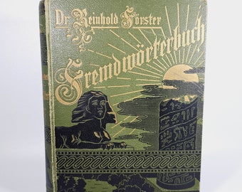 Antikes Buch Fremdwörterbuch 1899