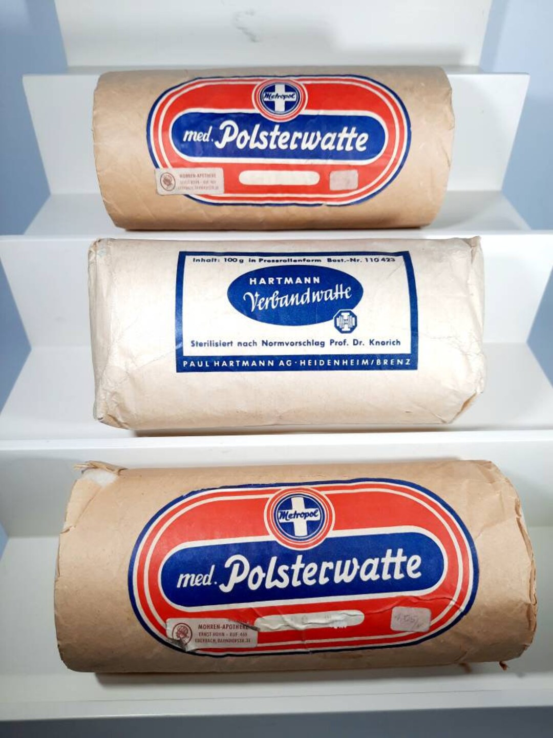 Cotton First Aid Kit From the 1950s Etsy