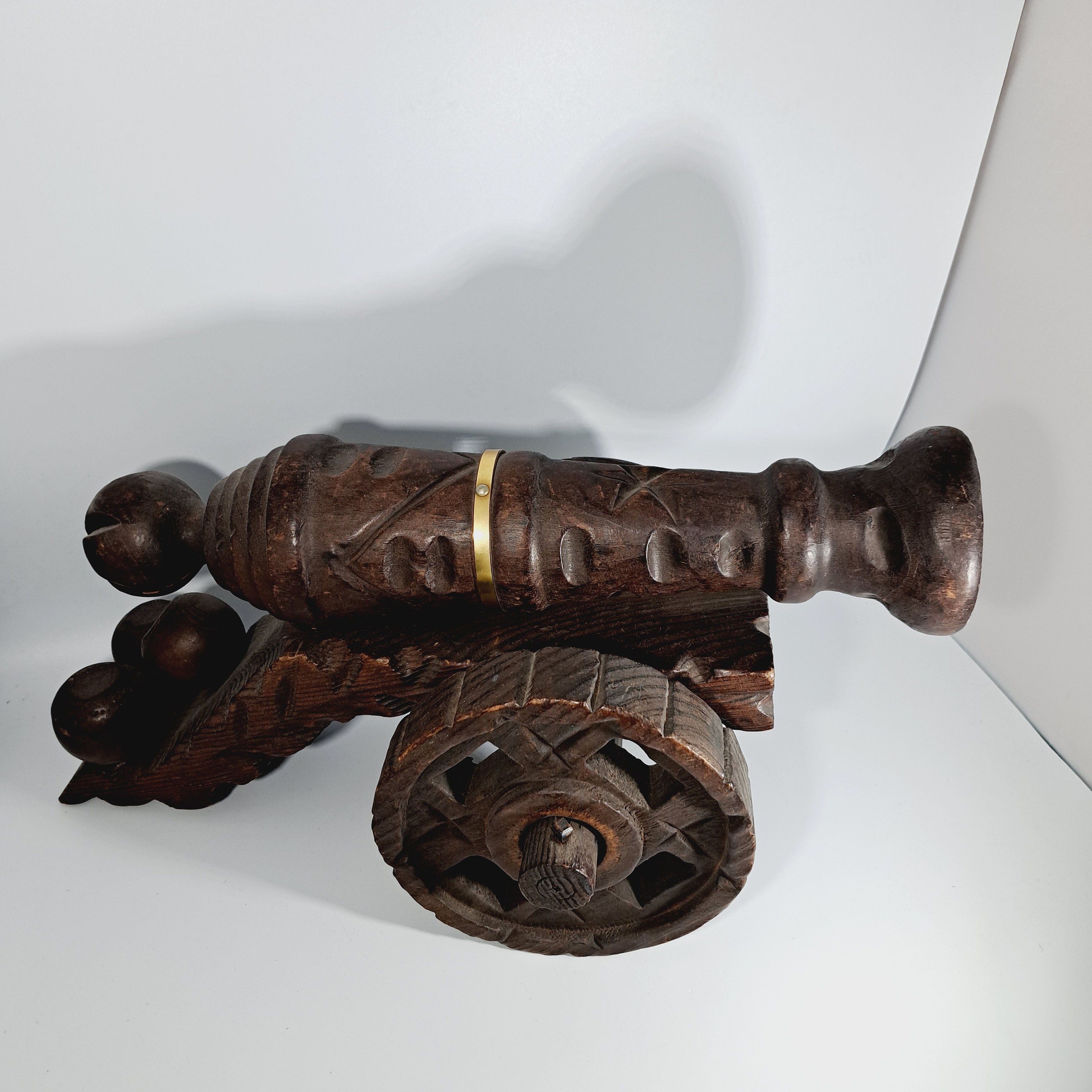 木製大砲木像 - Etsy 日本