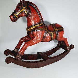 Red Rocking Horse
