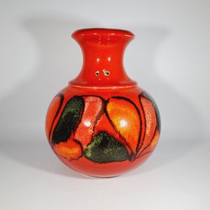 BAY flower vase ceramic vase 70s