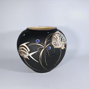 Ceramic Vase Fish 50s