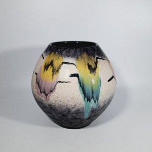 ceramic vase flower vase 50s