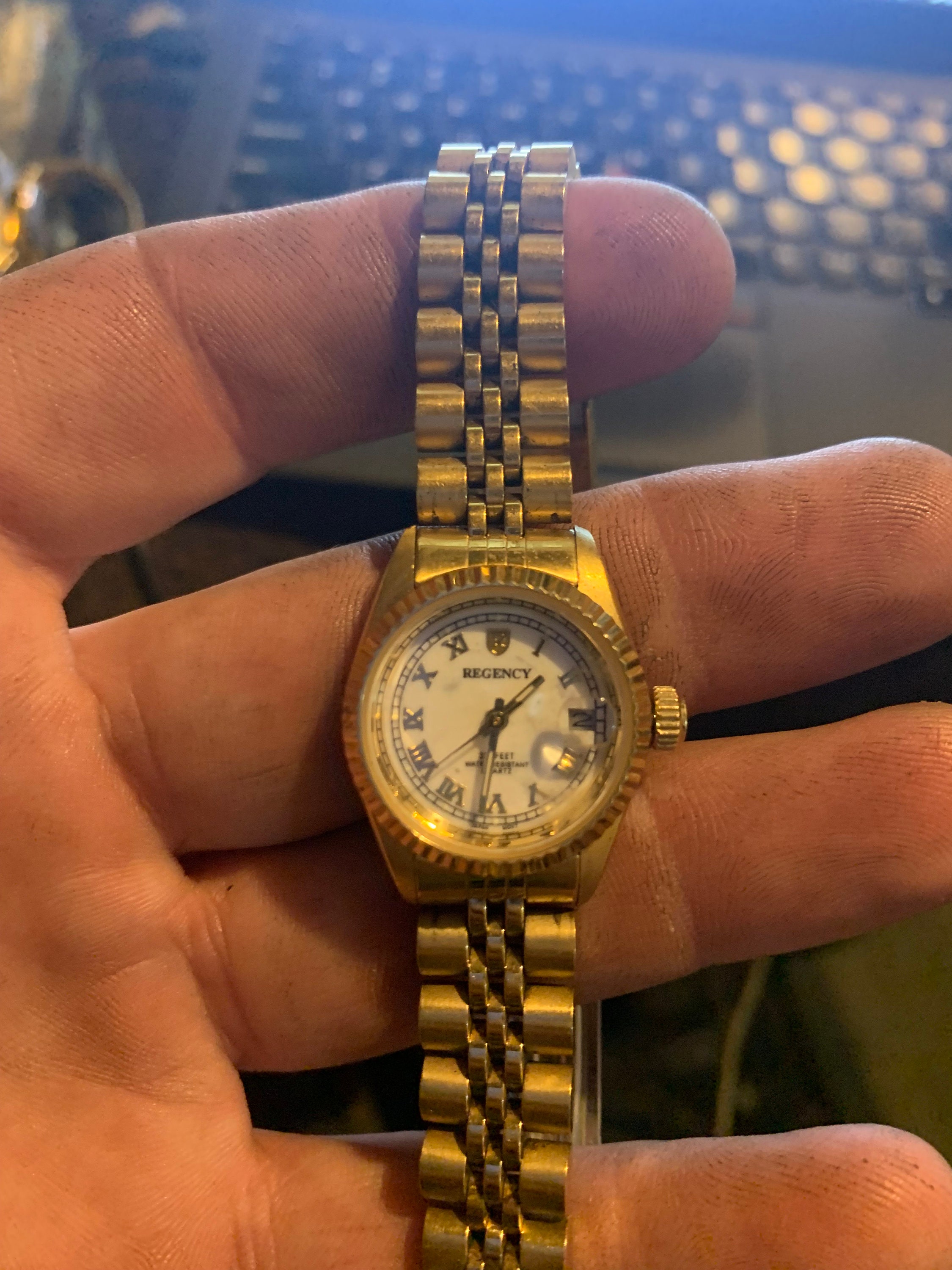Regency ladies gold watches sale