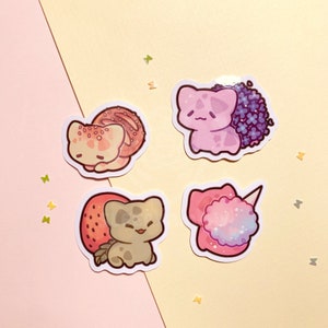 Silly Bulba Sticker Set | PKMN Kawaii Cute Anime Video Game Creatures Laptop Journal Planner