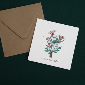 postal y sobre Trepa al árbol