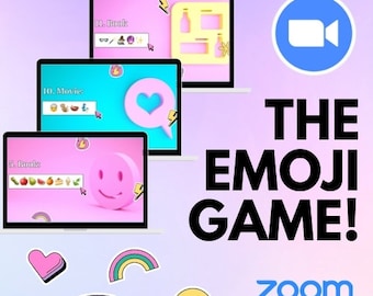The Emoji Game || Virtual Quiz Night Game for Zoom