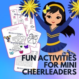7 Pages of Cheerleading Fun!