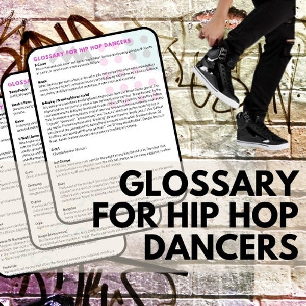 Glossary for Hip Hop Dancers