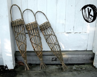 Mangeoire pour oiseaux en saule