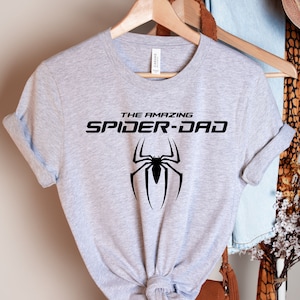 Spider Dad Shirt. Daddy shirt, Mother&#39;s day Shirt, Spider Papa,Boy shirt, Fathers Day Gift, Father t shirt,The Amazing Spider dad tees