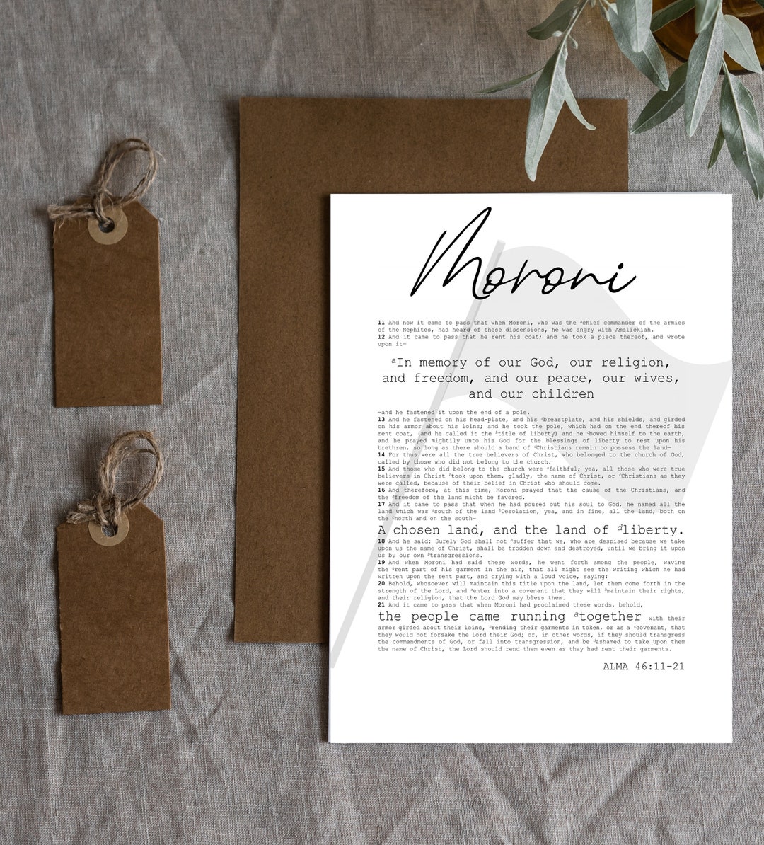 Moroni | Title of Liberty | Independence Day | Scripture Story | Come ...