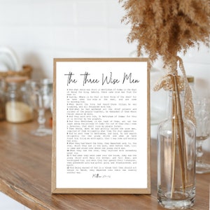 The Three Wisemen | The Nativity | Birth of Christ | Wisemen Still Seek Him | Christmas Decor | Christmas Gift | Christmas Wall Art | SVG