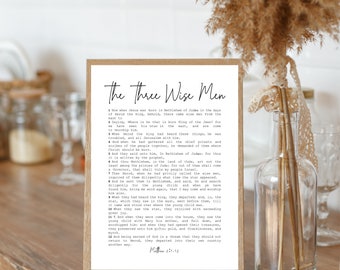The Three Wisemen | The Nativity | Birth of Christ | Wisemen Still Seek Him | Christmas Decor | Christmas Gift | Christmas Wall Art | SVG