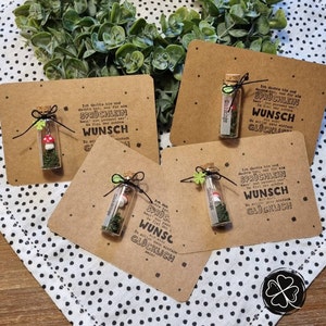 Glücksbringer • Glückspilz • Geburtstag • Karte • Mitbringsel • Aufmerksamkeit • Glück