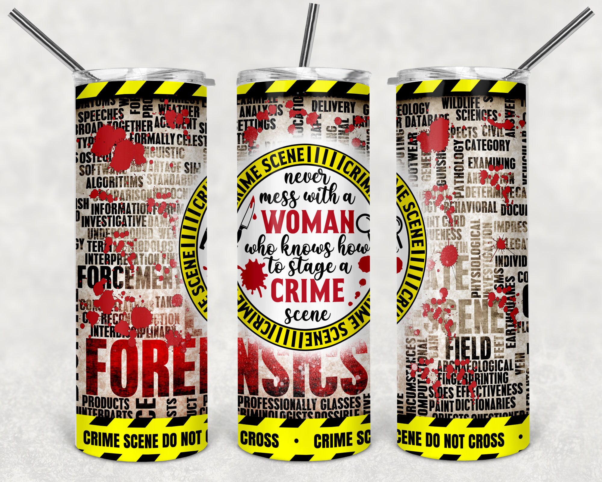 True Crime Tumbler , women, 20 oz sublimation tumbler – Kori Beth