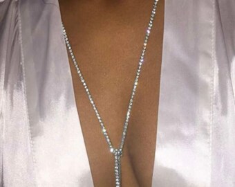 New Fashion Women Rhinestone Christmas Cap Pendant Chain Necklace Ornament