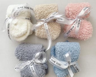 Bridesmaid Cozy Socks Bridesmaid Proposal Box Comfort Gift Mothers Day Gift Cozy Socks Fluffy Cozy Socks for Her Thinking of you gift