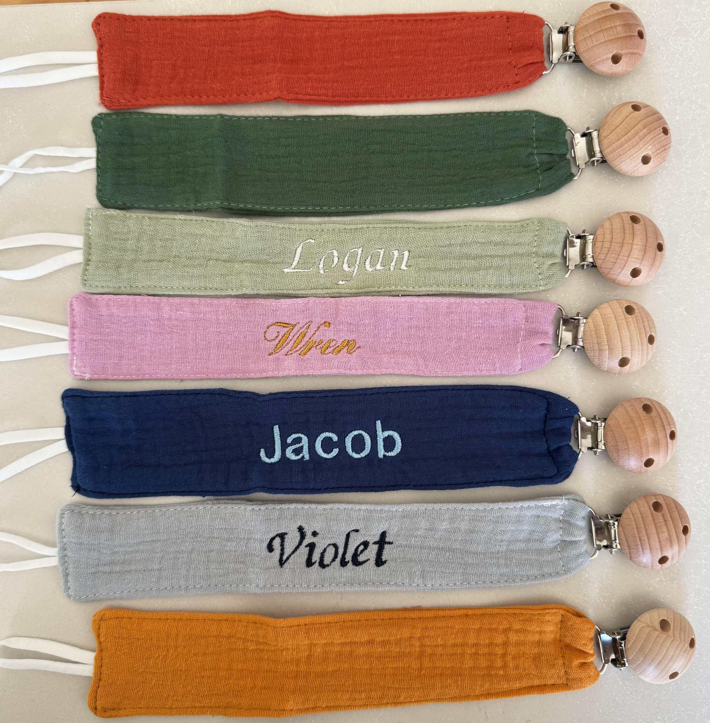 Personalized Pacifier Clip Custom Name Pacifier Clip Baby Shower Gift for Baby Gift for New Mom Personalized Baby Gift for Newborn Infant