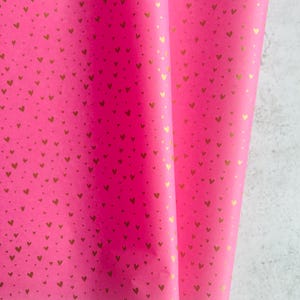 Cuori di carta velina oro rosa imballaggio, confezioni regalo, carta da regalo, ordini di imballaggio