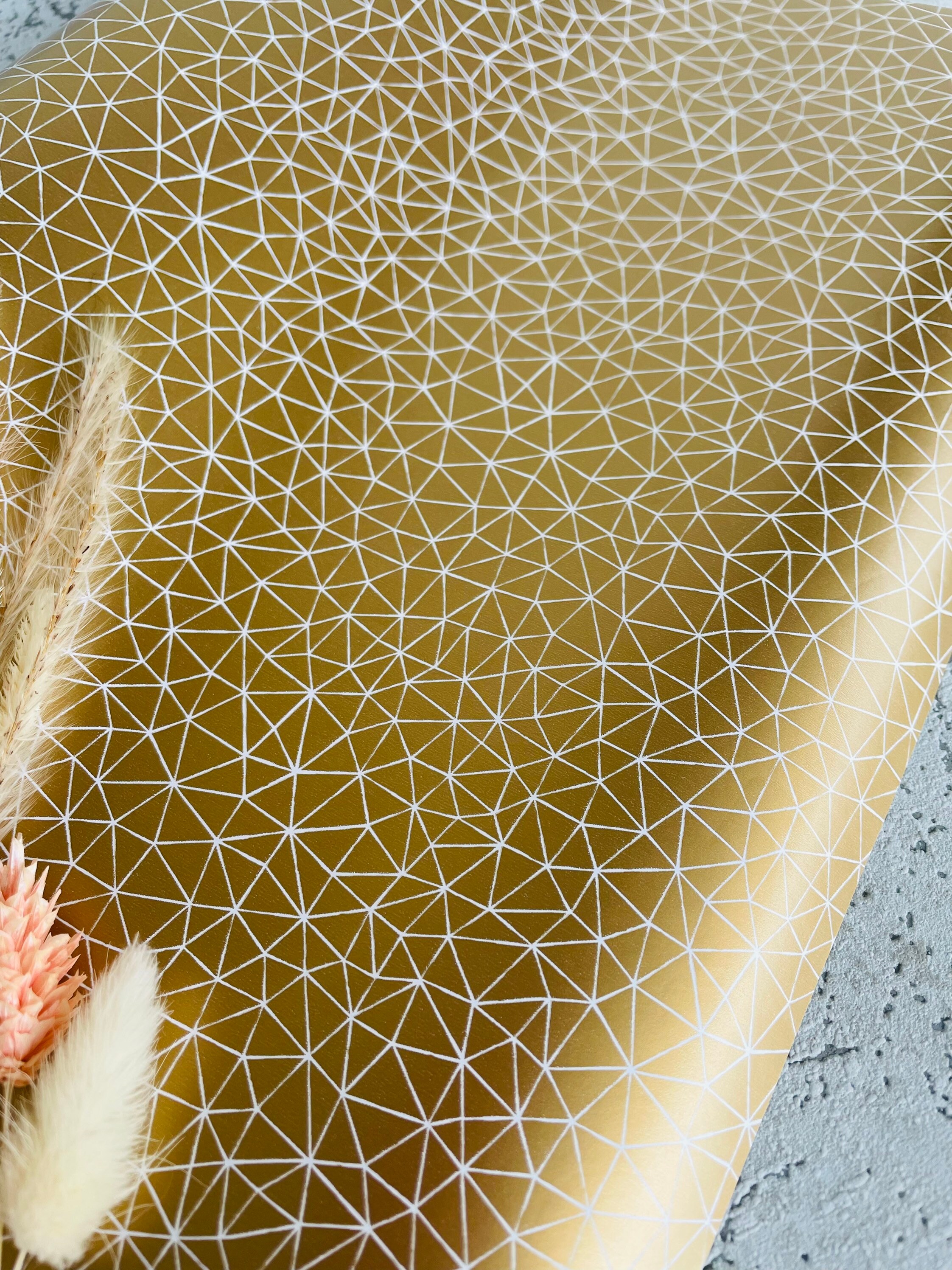 Gift Wrapping Paper 50 X 300 Cm Kraft Paper Gold Etsy UK