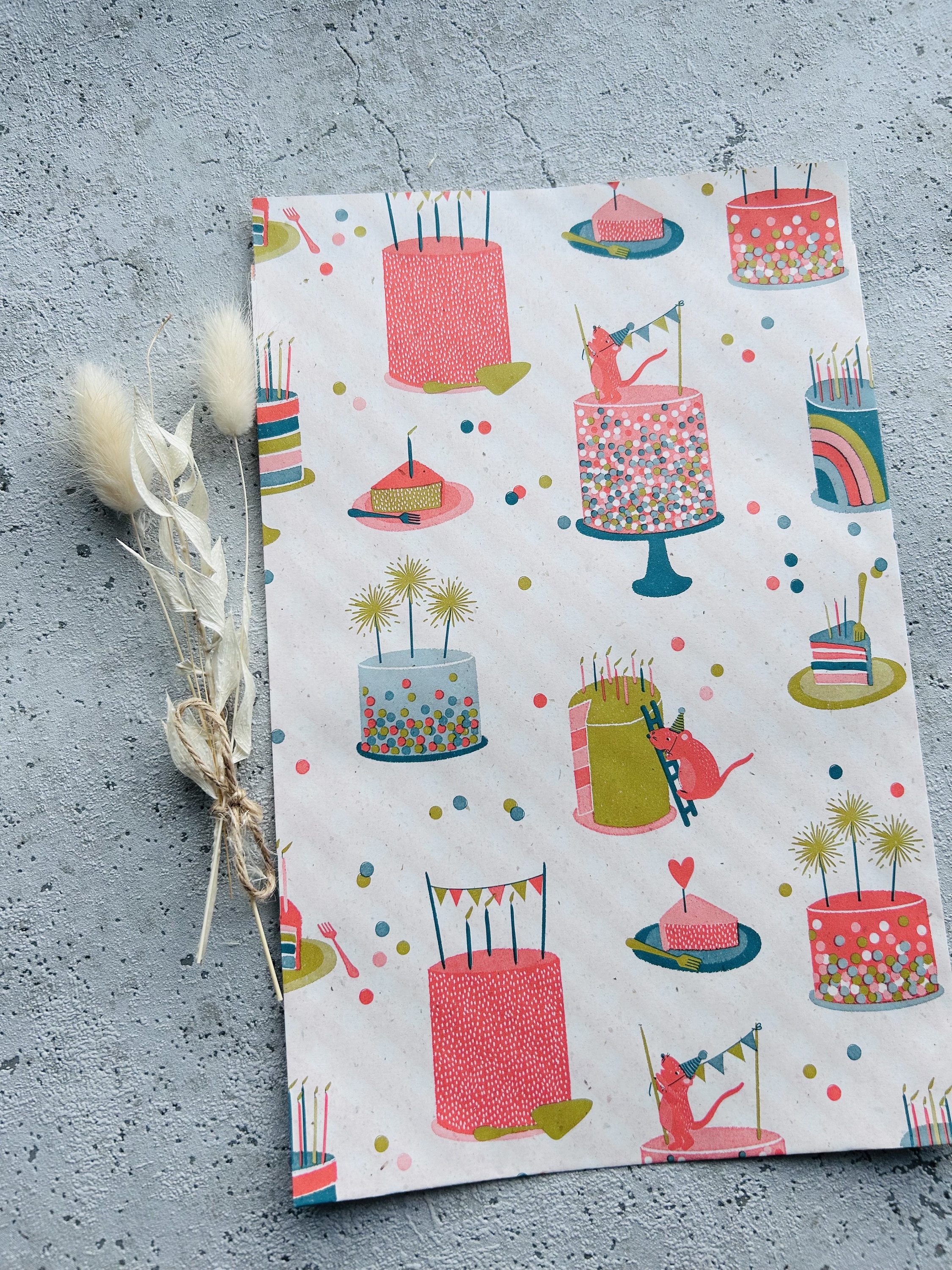 El regalo de cumpleaños de los niños de los niños de la bolsa de papel empaqueta las bolsas de papel planas de los bolsos de fiesta del bolso