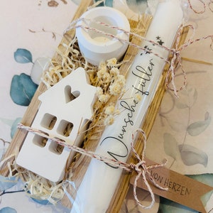 Set regalo Raysin con candela inclusa scritta