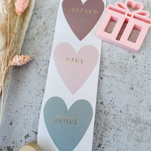 Etichette adesive per nascita in oro per bambino/bambina, ordine regalo, ringraziamento, imballaggio aziendale fatto a mano, venditore