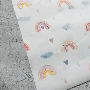 Carta velina Arcobaleno 50 x 70 cm 10 pezzi PRODUZIONE PROPRIA packaging, confezioni regalo, carta da regalo, confezionamento ordini