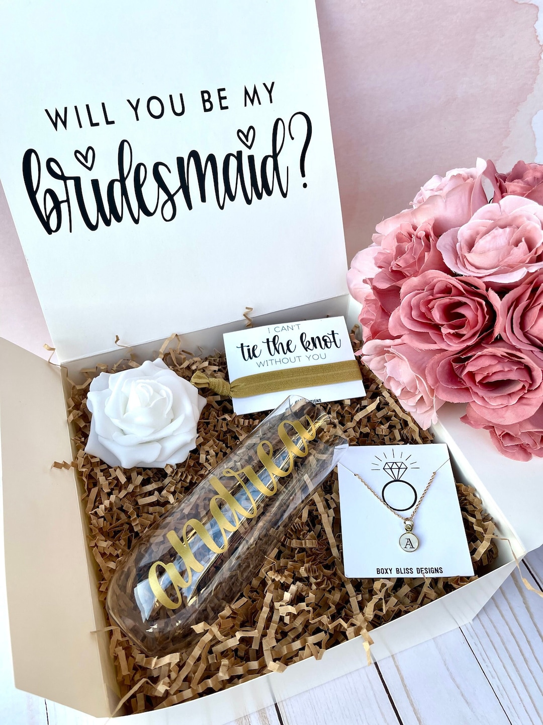 Will You Be My Bridesmaid Box Set Bridesmaid Proposal Box — free download