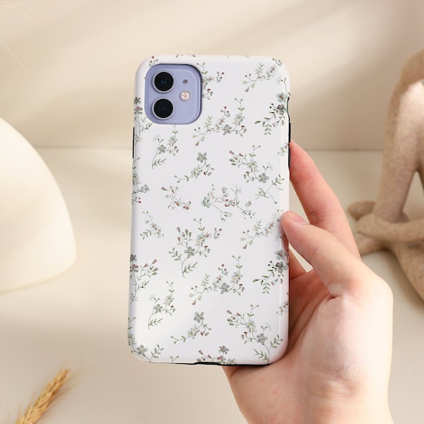 Plain Flower Texture iPhone Case For iPhone 15 14 13 12 11 Pro Max Case iPhone X XR XS Max case iPhone 7 8 14 15 Plus SE Case