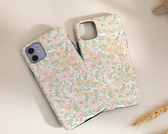 Sommer Blume Lucky Girl iPhone Fall für iPhone 15 14 13 12 11 Pro Max Fall iPhone X XR XS Max Fall iPhone 7 8 14 15 Plus SE Fall