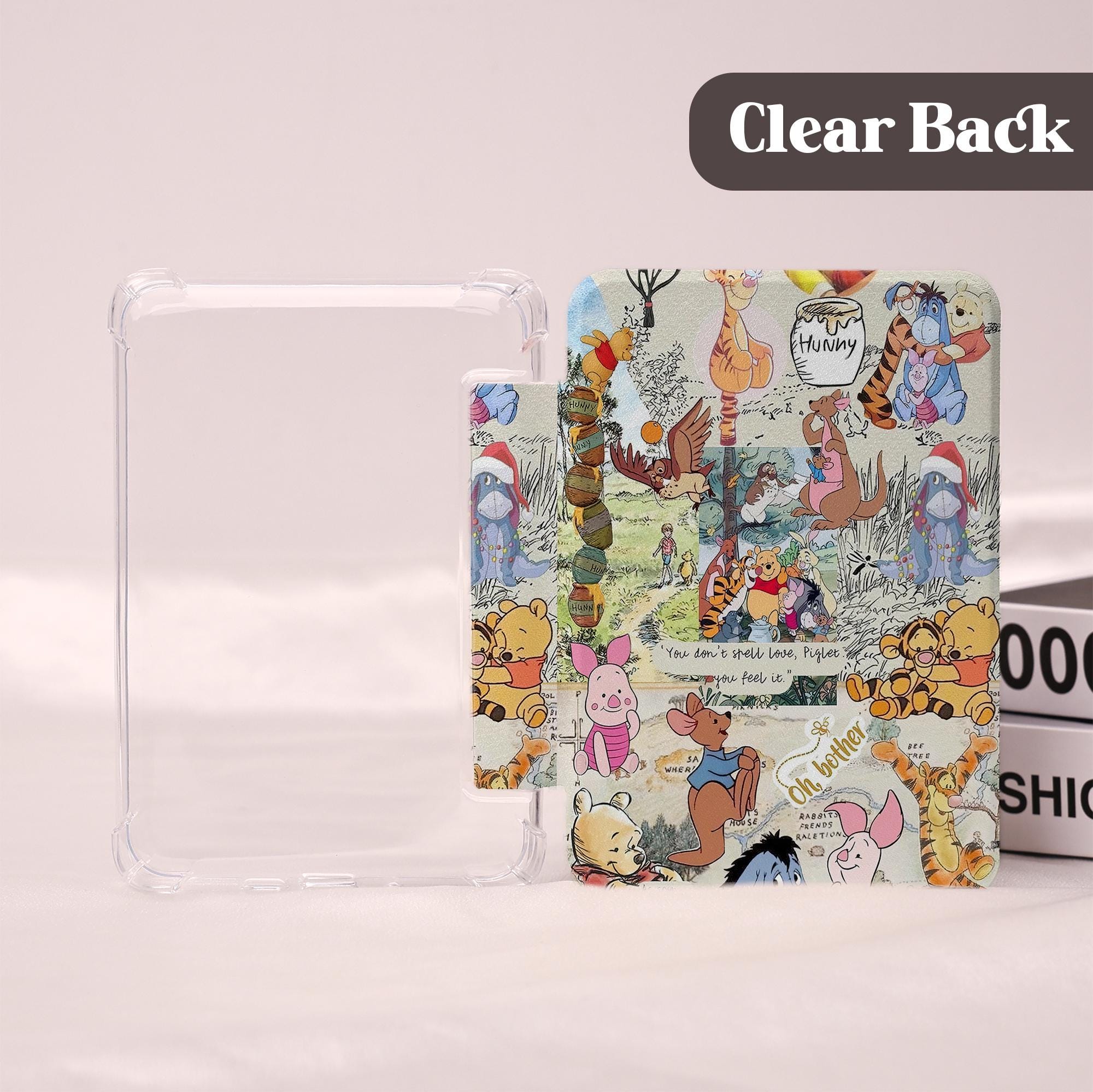 Cute Winnie Pooh Collage Kindle Paperwhite Case for Kindle 6"/6.8"/7 ...