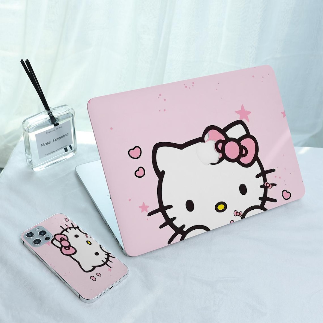 Cartoon Hello Kitty Cute Macbook Case For 2025 Macbook Air 15 13 Inch