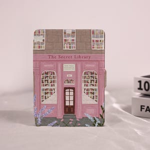 The Library Aesthetic Kindle Cover for Paperwhite 12th/11th/10th Gen, Scribe, Ereader Case for Kobo Clara BW/Libra Color, Book Lover Gift