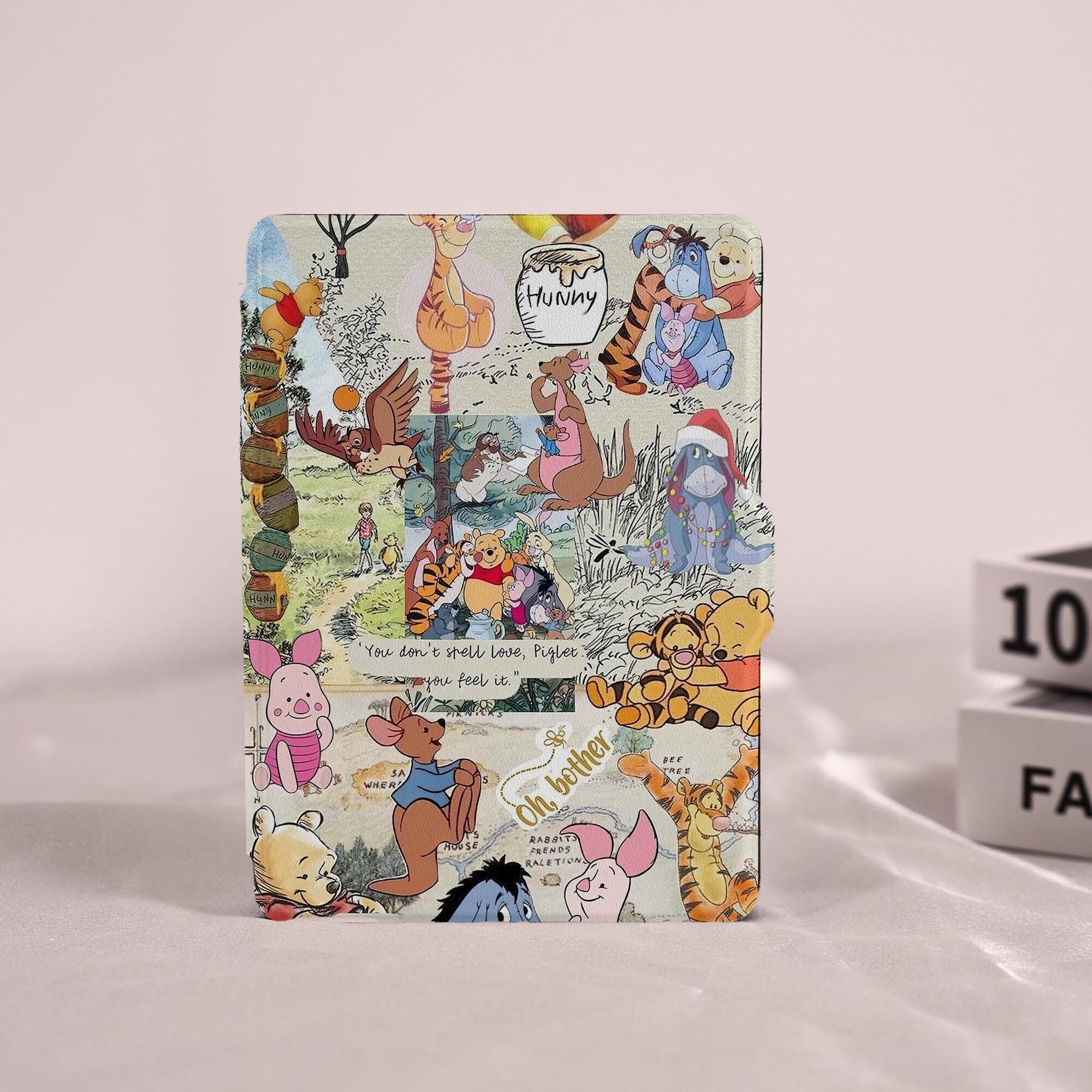 Cute Winnie Pooh Collage Kindle Paperwhite Case for Kindle 6"/6.8"/7 ...
