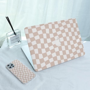 Classic Plaid MacBook Hard Protective Case for 2025 Mac Air 15/13 Inch M4 A3240 A3241 Laptop Cover for MacBook Pro 13 14 15 16 2024 M3 M2 M1