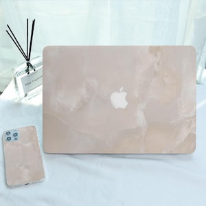 Minimalist Marble Texture MacBook Case for 2025 MacBook Air 15/13 M4 A3240 A3241 Laptop Cover for Macbook Pro 13 14 15 16 Inch 2024 M3 M2 M1