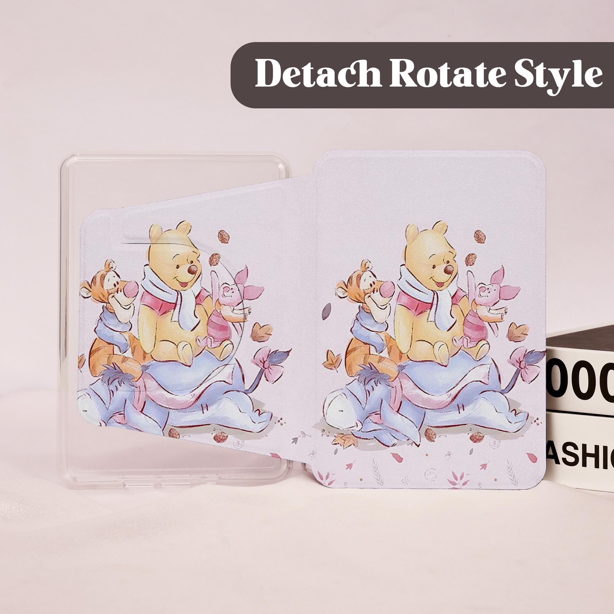 Cute Winnie Pooh Kindle Paperwhite Case With Hand Strap for Kindle 6"/6 ...