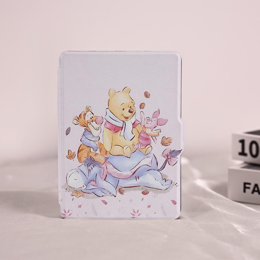 Cute Winnie Pooh Kindle Paperwhite Case With Hand Strap for Kindle 6"/6 ...