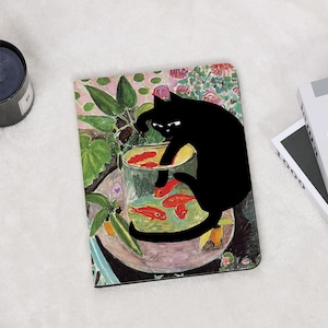 Matisse Art Oil Painting iPad Case with Pencil Holder Cover for iPad 11/10/9/8 Gen Air 7/6/5 13" 11" 10.9" Pro 12.9 Inch 2025 M3 M4 Mini 6/7