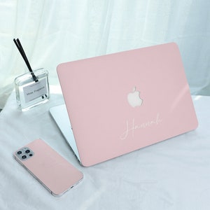 Custom Name/Text MacBook Case for 2025 New MacBook Air 15/13 Inch M4 Mac Laptop Cover for Macbook Pro 13 14 15 16 Inch 2024 2023 M3 M2 M1