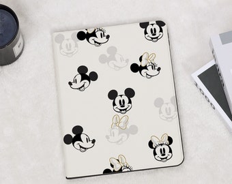 Niedliche Cartoon Mickey iPad Hülle Für Apple iPad 9,7 "10,2" 10,5" 11 Zoll iPad Air 2 3 4 5 iPad mini 6 5 4 3 2 iPad Pro iPad 2022 2021 2020 Fall