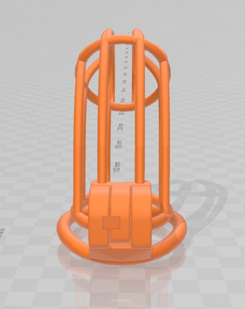 STL file EasyCB V4 - Customizable Chastity Cage 🤐・3D printing