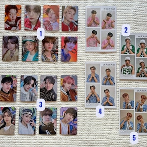 Stray Kids offizielle 5-Sterne-Fotokarten-Alben SKZ Korea Pob Limited Bang Chan Lee Wissen Hyunjin Changbin Felix IN Han KPOP Soundwave Everline