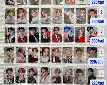 NEW Stray Kids Official Japan Photocards Bang Chan Lee Know