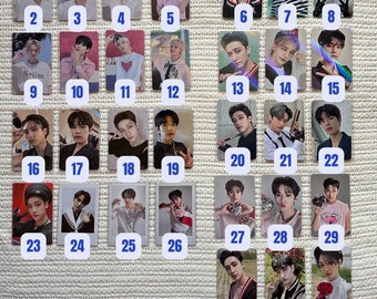 ① straykids maxident apple music トレカ　８枚 Stray Kids [official] Maxident Photocard SKZ Apple Music POB