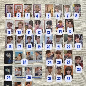 NEU Stray Kids Offiziel Go Live Gelb Holz Levanter Miroh Ich bin Du Wer Album Photocard SKZ Bang Chan Lee Weiß Hyunjin Changbin Felix IN