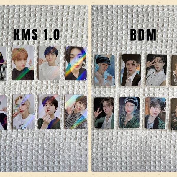 Stray Kids Official Rock Star POB Photocard Bang Chan Lee Know Seungmin Han Felix Hyunjin Changbin IN Official SKZ kms bdm blue dream media